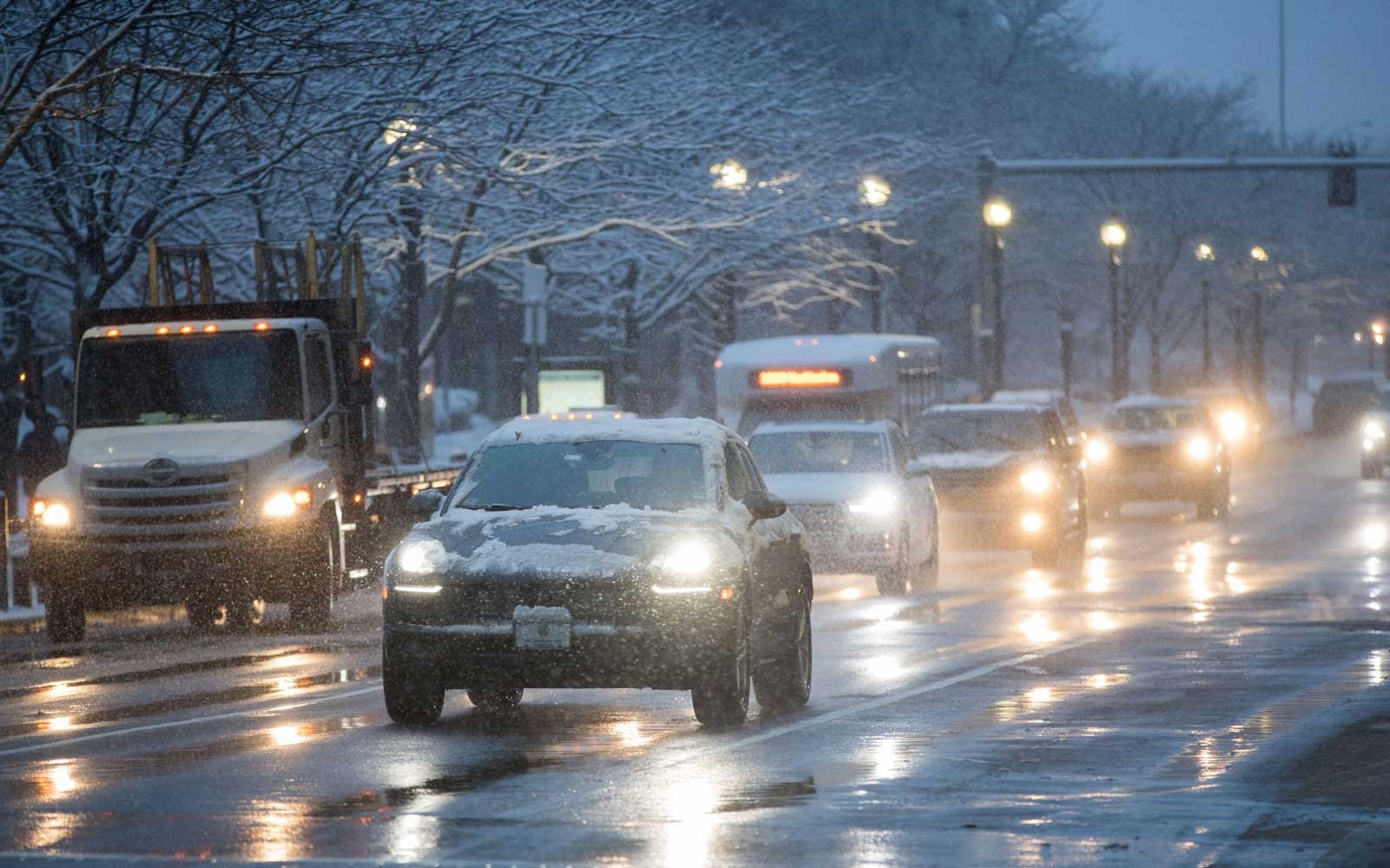 how to drive safely in the snow
