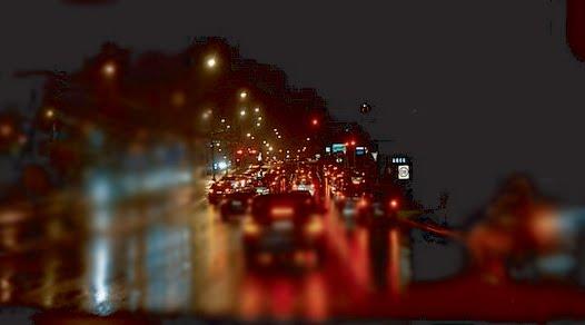 image of bad weather from driver's perspective