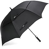 G4Free 54/62/68 Inch Automatic Open Golf Umbrella Extra Large Oversize Double Canopy Vented Windproof Waterproof Stick Umbrellas