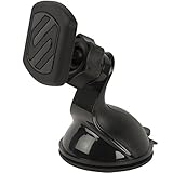 SCOSCHE MAGWSM2 MagicMount Universal Magnetic Suction Cup Mount Holder for Mobile Devices, Black