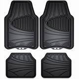 Armor All 78840ZN 4-Piece Black All Season Rubber Floor Mat