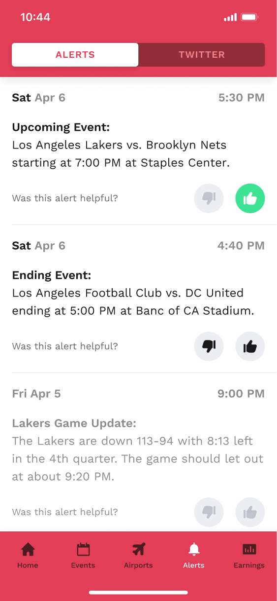 Gridwise helps drivers plan for upcoming events