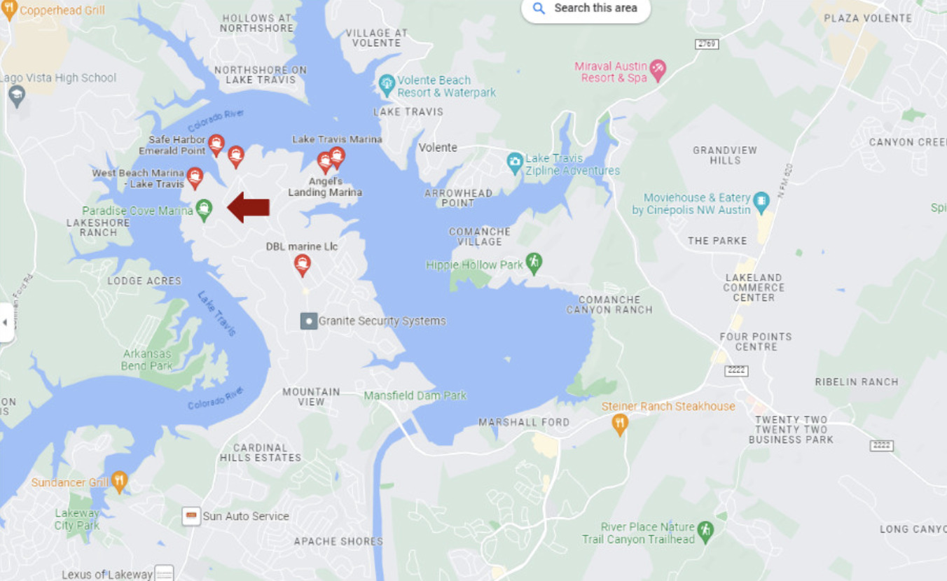 austin major event locations to driver for uber