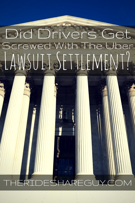 Our summary of the Uber lawsuit settlement, including a summary of the verdict and a handy FAQ for readers. Questions? Leave a comment!