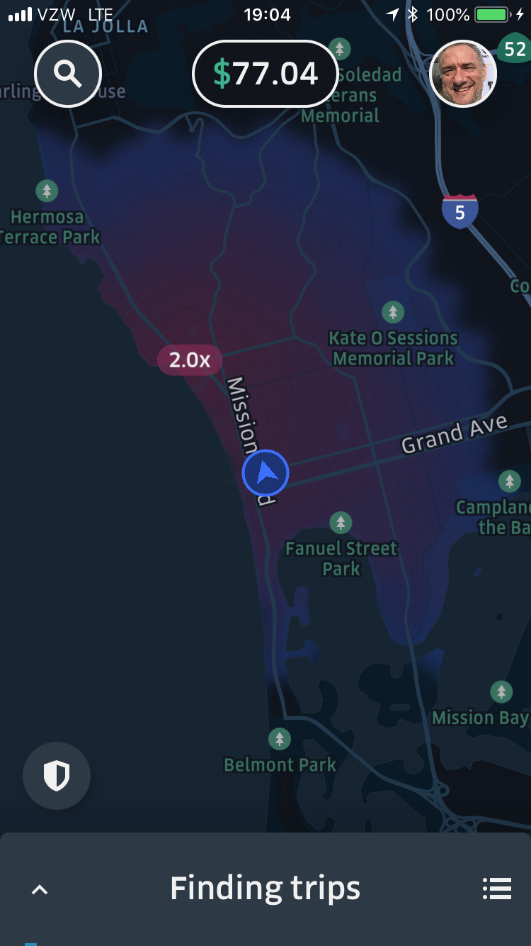 image of Uber surge gets first priority