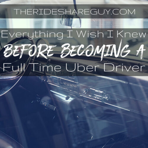 After several years of driving, Christian shares what he would have done differently before becoming a full time Uber and Lyft driver.