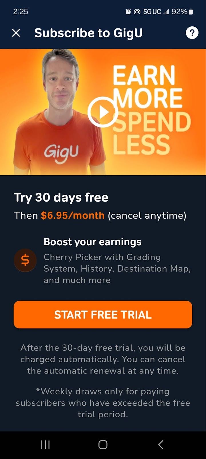 gigu free trial