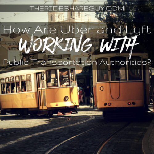 Lately, there have been a slew of partnerships between public transportation authorities and Uber/Lyft. How will these partnerships serve the public?