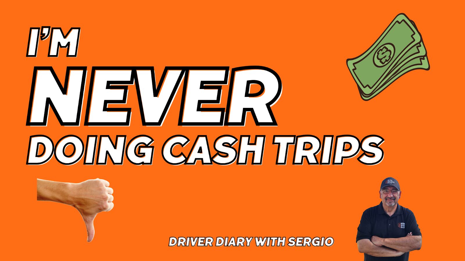 I’m NEVER Doing Uber Cash Trips | Driver Diary with Sergio