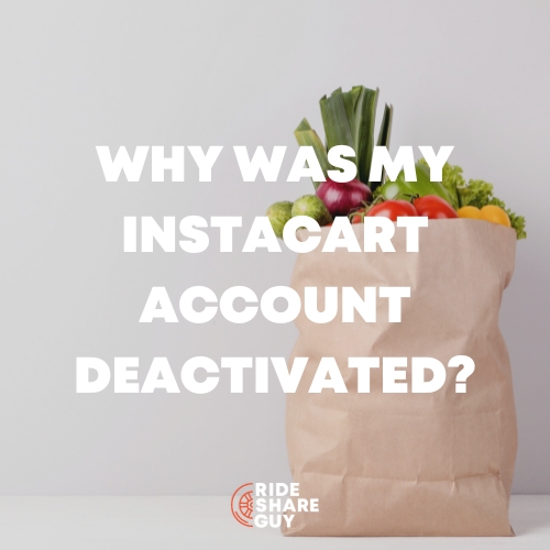 instacart account deactivated