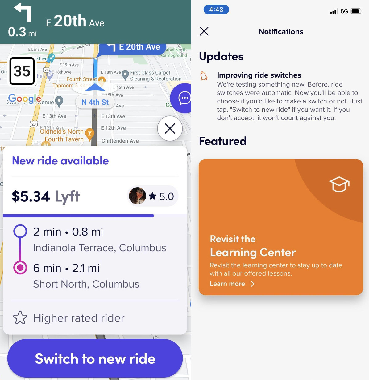 Lyft Gets Rid of Swticheroo