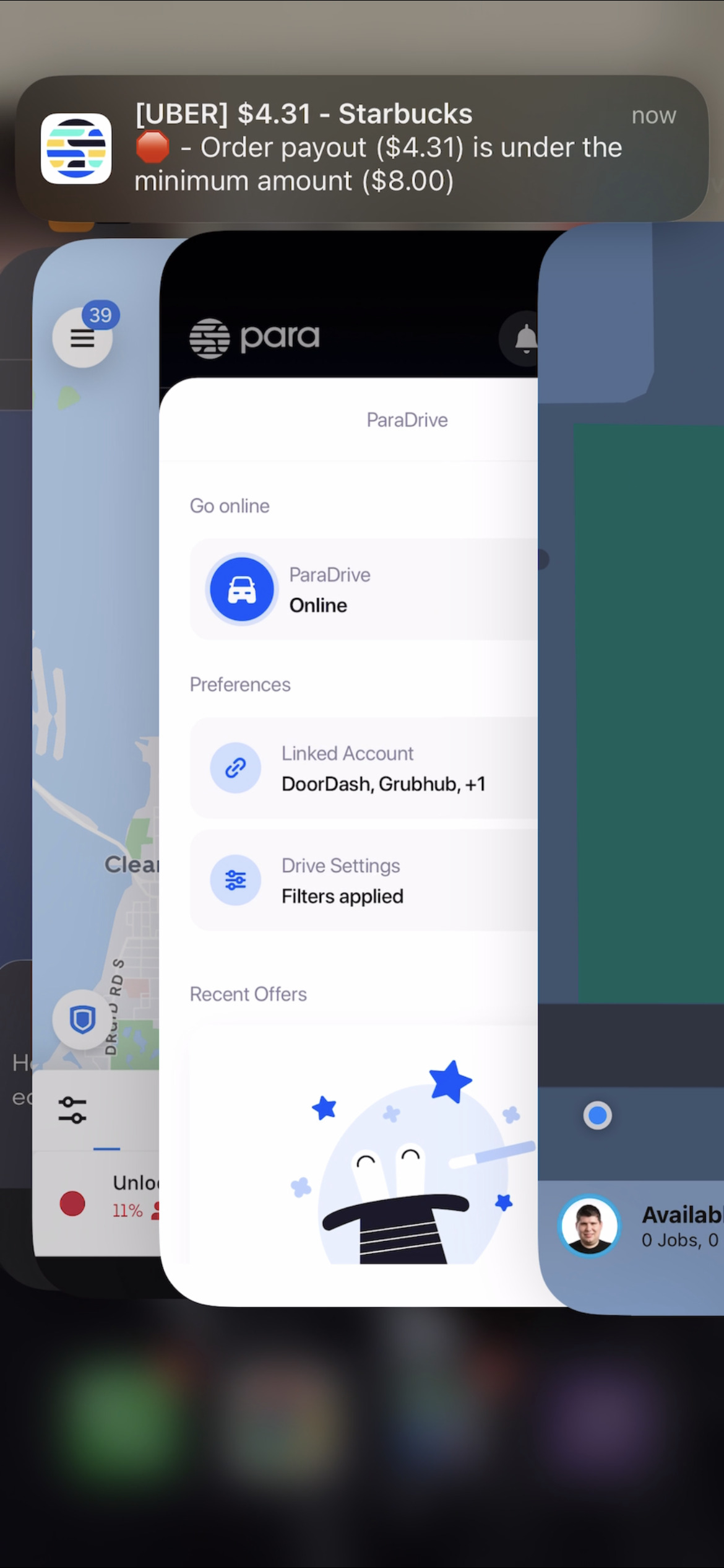 using the para app