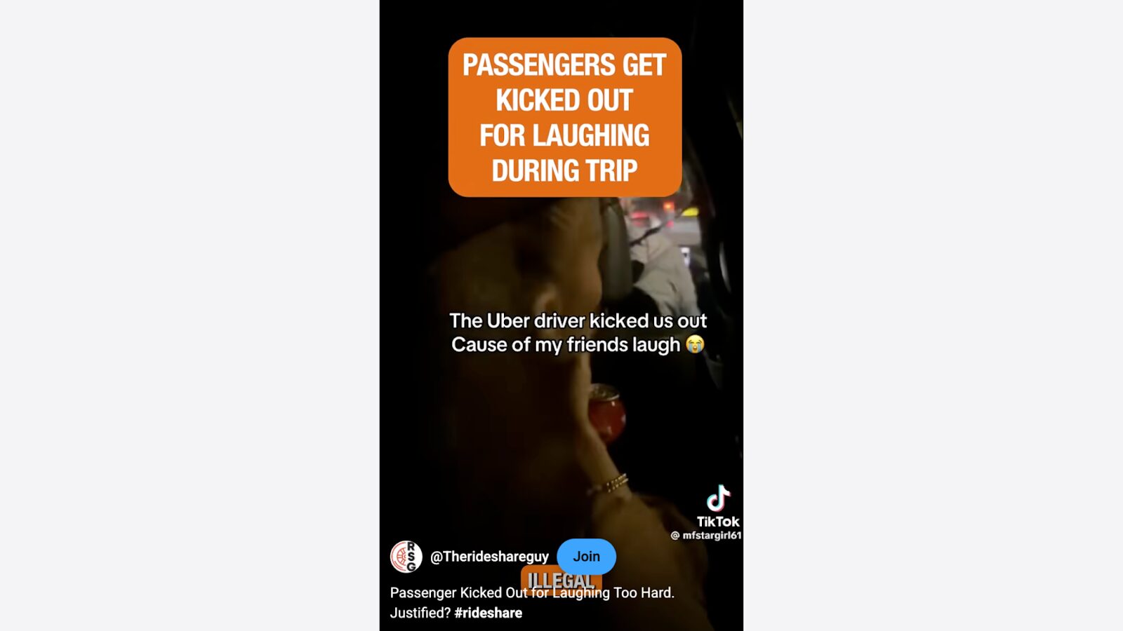 Passenger Kicked Out for Laughing Too Hard. Justified?
