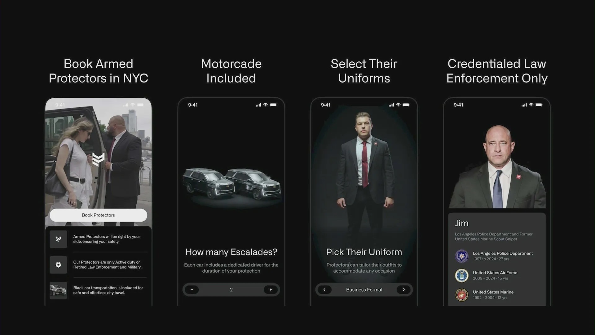 New Rideshare App Launches in LA, NY Offering Armed Security