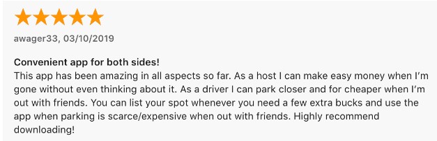 rent out your parking spot