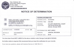 One of the best pieces of mail I have ever received - a notice that my school bus ticket was dismissed.