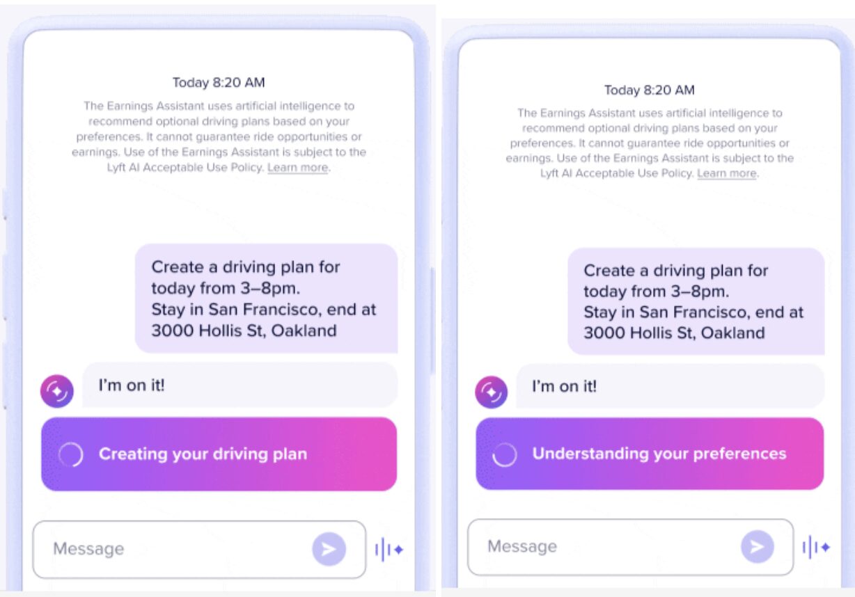Lyft earnings assistant news