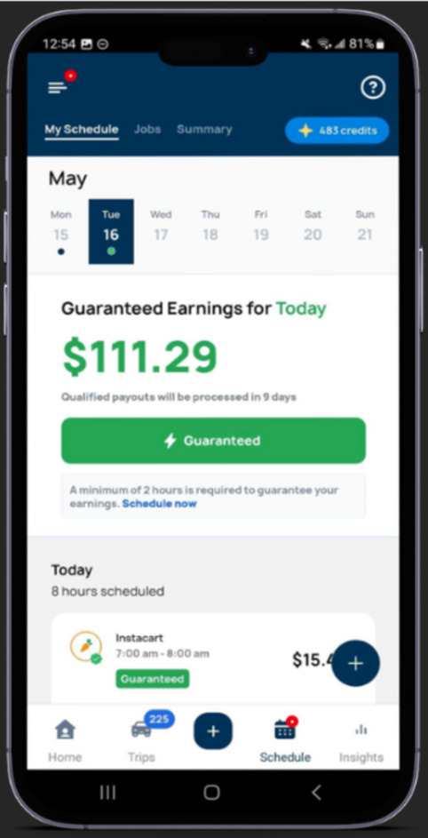 Solo App Screenshot