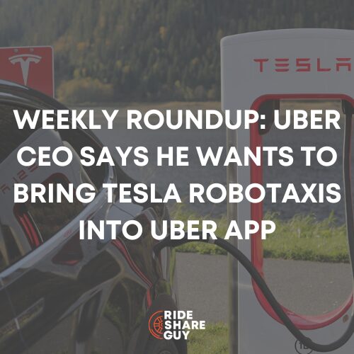 Uber CEO Says He Wants To Bring Tesla Robotaxis Into Uber App