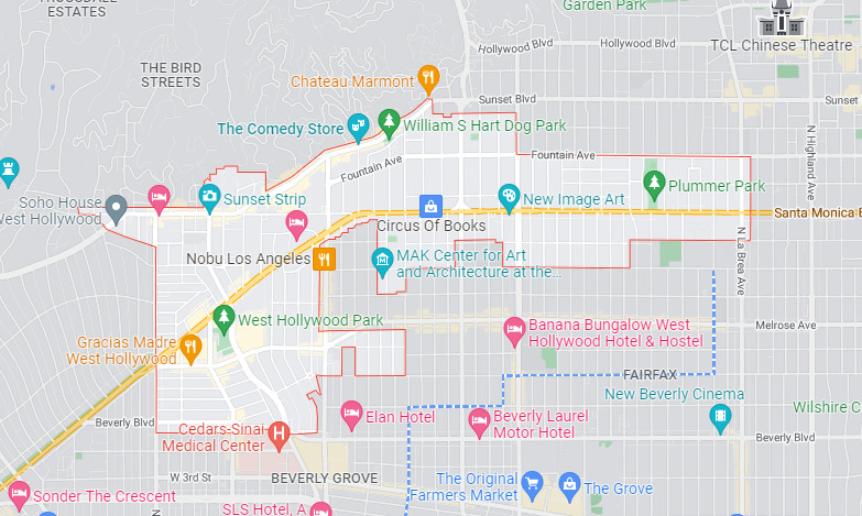 West Hollywood Area