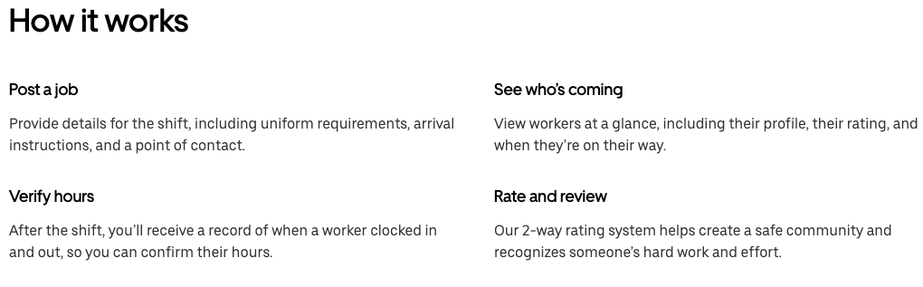 uber works