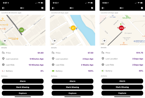 Looking for bird scooters
