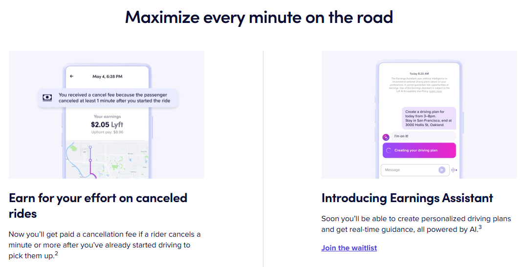 Maximize every minute on the road