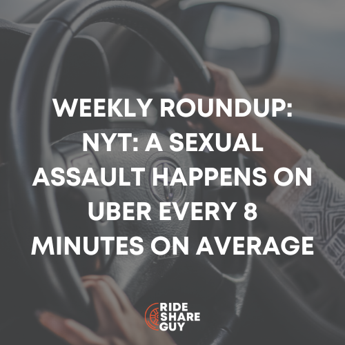 NYT: A Sexual Assault Happens on Uber