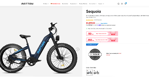 Sequoia eBike Price Point