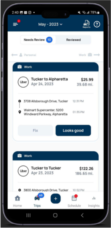 Solo App Screenshot