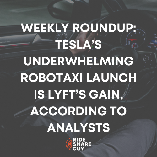 Tesla’s Underwhelming Robotaxi Launch is Lyft’s Gain, According to Analysts