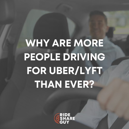Why Are More People Driving for UberLyft Than Ever